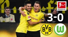 Bundesliga: Dortmund 3 - 0 VfL Wolfsburg (2019-2020)