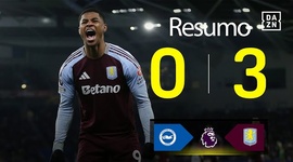 Premier League: Brighton 0 - 3 Aston Villa (2024-2025)