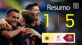 La Liga: Villarreal 1 - 5 Barcelona (2024-2025)