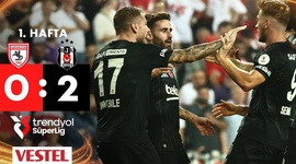 Super Ligi: Samsunspor 0 - 2 Besiktas (2024-2025)