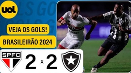 Brasileirão: São Paulo 2 - 2 Botafogo (2024)