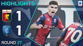 Serie A: Genoa 1 - 1 Empoli (2024-2025)