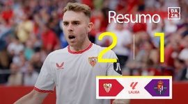 La Liga: Sevilla 2 - 1 Valladolid (2024-2025)