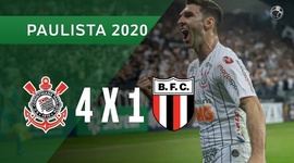 Campeonato Paulista: Corinthians 4 - 1 Botafogo-SP (2020)