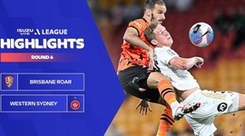 A-League: Brisbane Roar 2 - 2 Western Sydney (2023-2024)