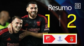 Liga Campeões: Crvena Zvezda 1 - 2 Benfica (2024-2025)