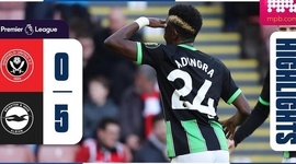 Premier League: Sheffield Utd 0 - 5 Brighton (2023-2024)