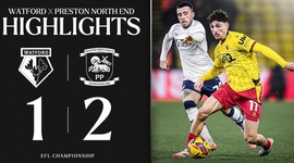 Championship: Watford 1 - 2 Preston North End (2024-2025)
