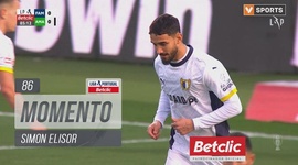 Liga Portugal Betclic: Famalicão vs CF Estrela Amadora, Jogada Simon Elisor, 86' (2024-2025)