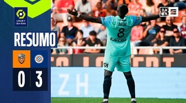 Ligue 1: Lorient 0 - 3 Montpellier (2023-2024)