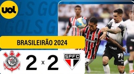 Brasileirão: Corinthians 2 - 2 São Paulo (2024)
