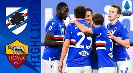 Serie A: Sampdoria 2 - 0 Roma (2020-2021)