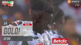 Liga Portugal Betclic: Moreirense vs Benfica, Golo 1-0 Ofori (2024-2025)