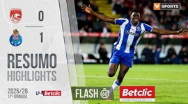 Liga Portugal Betclic: Santa Clara 0 - 1 FC Porto (2025-2026)