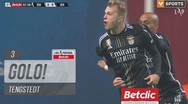 Liga Portugal Betclic: Sp. Braga vs Benfica, Golo 0-1 Tengstedt (2023-2024)