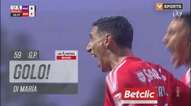 Liga Portugal Betclic: Nacional vs Benfica, Golo 0-1 Di María (g.p.) (2024-2025)