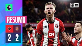 Premier League: Sheffield Utd 2 - 2 West Ham (2023-2024)