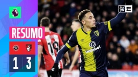 Premier League: Sheffield Utd 1 - 3 AFC Bournemouth (2023-2024)
