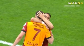 Super Ligi: Galatasaray vs Eyüpspor, Golo 2-1 R. Sallai (2024-2025)