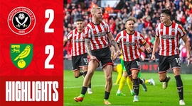 Championship: Sheffield Utd 2 - 2 Norwich (2022-2023)