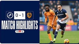 Championship: Millwall 0 - 1 Hull City (2024-2025)