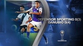Copa Sudamericana: Defensor Sporting 3 - 4 g.p Danubio (2023)