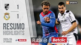 Liga Portugal Betclic: V. Guimarães 1 - 1 Alverca (2025-2026)