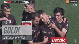 Liga Portugal Betclic: Vizela vs CF Estrela Amadora, Golo 3-0 Matheus Pereira (2023-2024)
