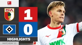 Bundesliga: FC Augsburg 1 - 0 Hamburger SV (2025-2026)