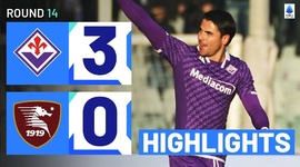 Serie A: Fiorentina 3 - 0 Salernitana (2023-2024)