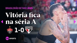 Brasileirão: Vitória 1 - 0 São Paulo (2025)