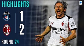 Serie A: Pisa 1 - 2 Milan (2025-2026)
