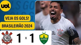 Brasileirão: Corinthians 1 - 1 Cuiabá (2024)